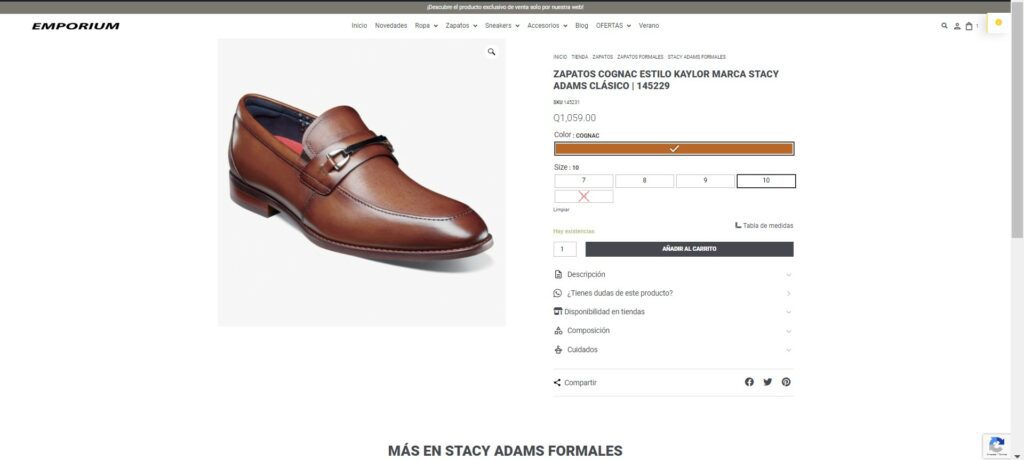 Promocion WEB Zapatos Abril 1