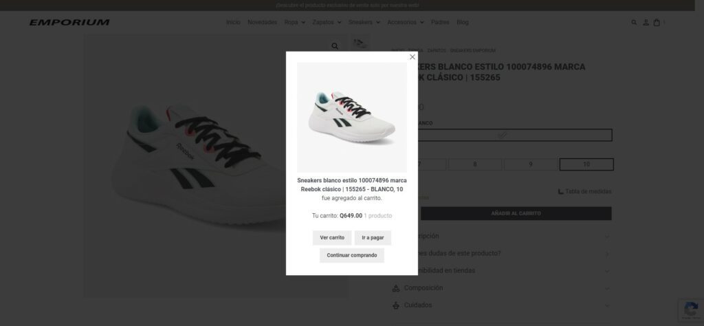 Promo Sneakers Julio 2