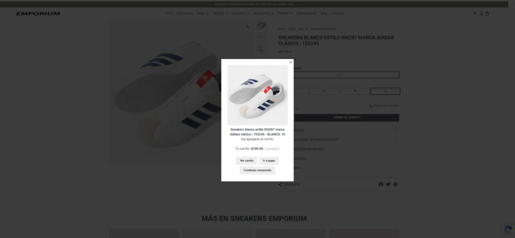 Promo Sneakers Septiembre 2