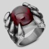anillo rojo con diseno marca calak cl sico 141636 ROJO 2