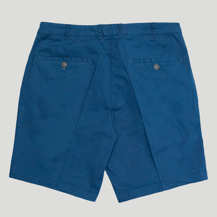 bermuda azul estructura plana marca carven slim 136447 AZUL