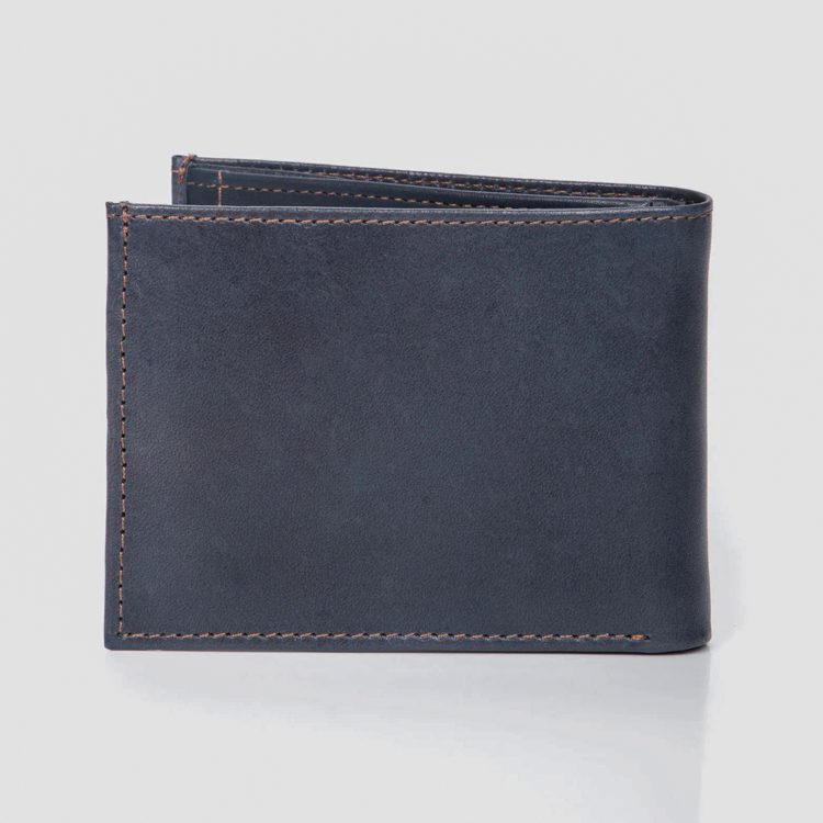 billetera azul estructura plana marca v lez cl sico 139761 338104 2