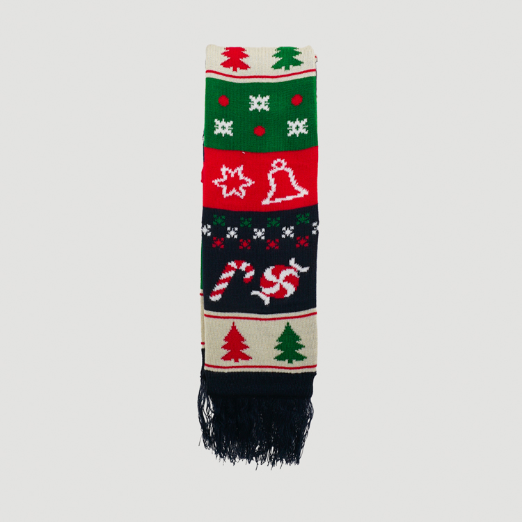 bufanda diseno xmas elements marca tishas cl sico 158671 AZUL 2