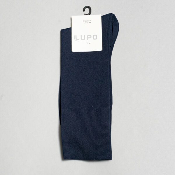 calcet n gris estructura plana marca lupo cl sico 110140 AZUL 1