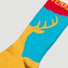 calcetines amarillo diseno venado marca tishas cl sico 157663 AMARILLO 2