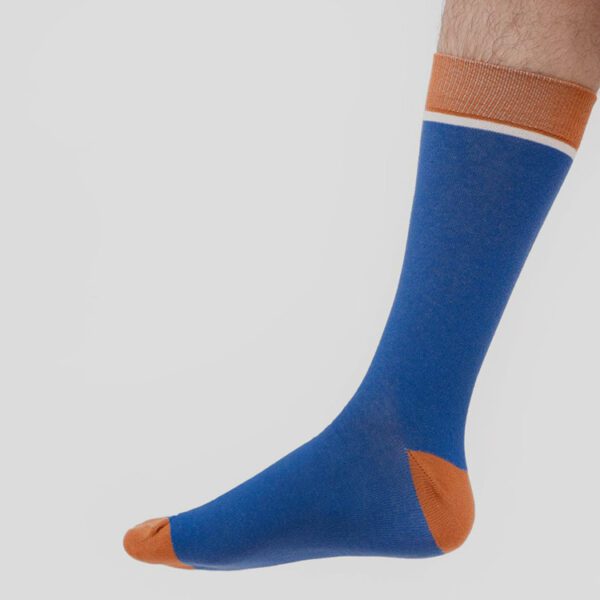 calcetines azul diseno classic blue adobe marca tisha s cl sico 154640 AZUL 3
