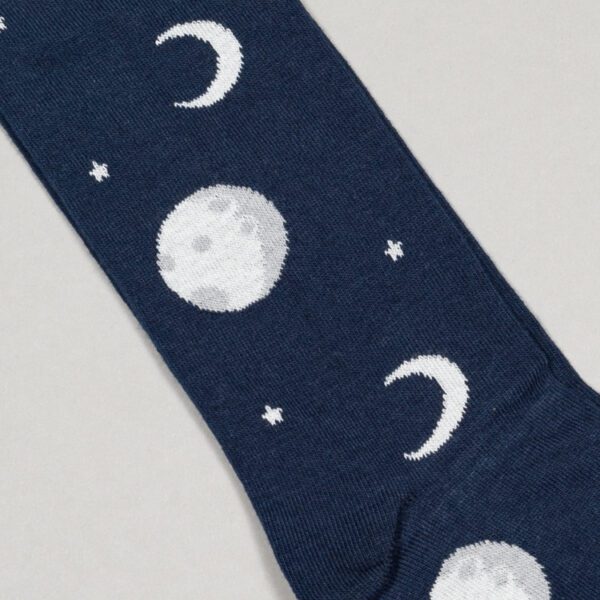 calcetines azul diseno luna marca tishas cl sico 151912 AZUL 2