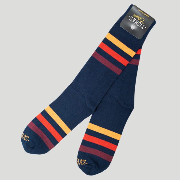 calcetines azul diseno marte marca tishas cl sico 136342 AZUL 1