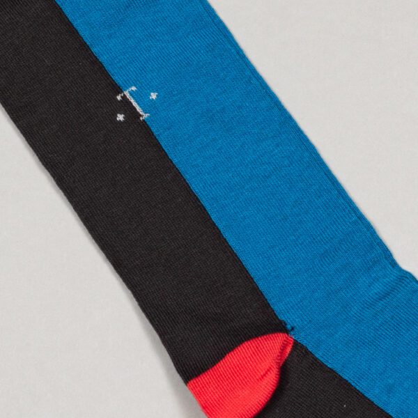calcetines azul diseno vertical marca tishas cl sico 151904 270083 2