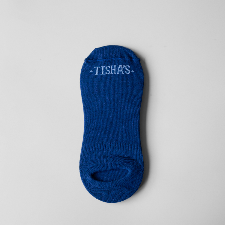 calcetines azul estilo plain blue marca tishas cl sico 164823 AZUL 1