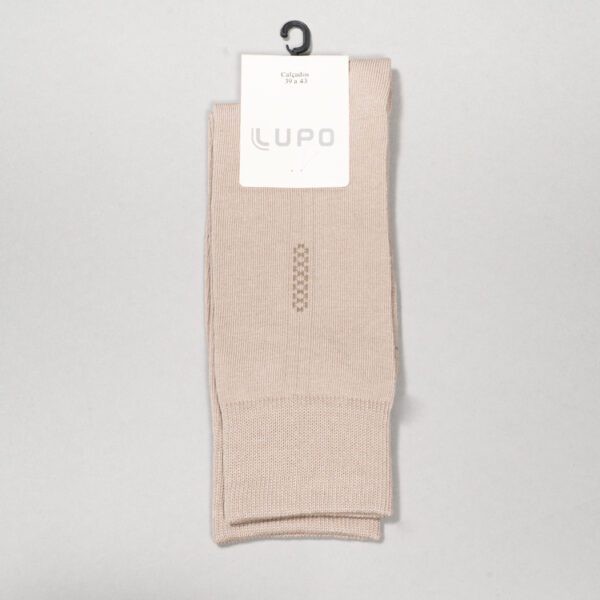 calcetines azul estructura plana marca lupo cl sico 138165 BEIGE 1