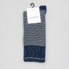 calcetines azul marino diseno de lineas marca lupo cl sico 146385 AZUL MA 1