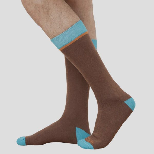 calcetines caf diseno classic adobe aqua marca tisha s cl sico 154638 CAFE 1