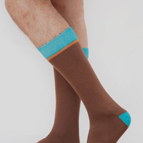 calcetines caf diseno classic adobe aqua marca tisha s cl sico 154638 CAFE 2