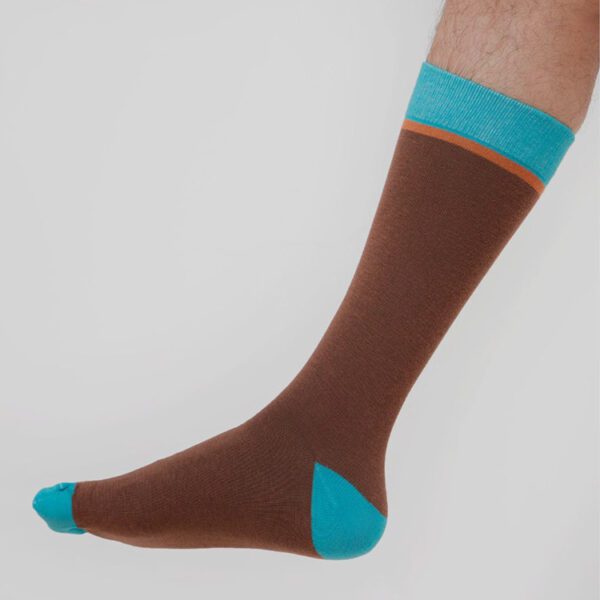 calcetines caf diseno classic adobe aqua marca tisha s cl sico 154638 CAFE 3