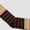 calcetines caf diseno de lineas marca tishas cl sico 144069 CAFE 2