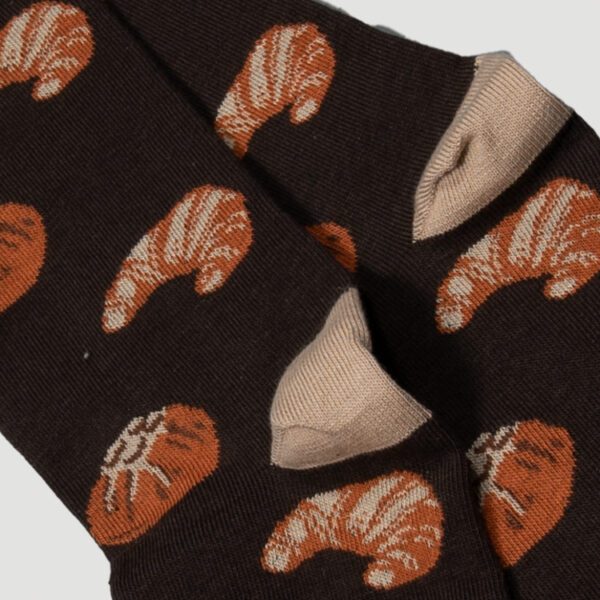 calcetines caf diseno panito dulce marca tishas cl sico 157653 CAFE 2