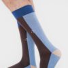 calcetines caf diseno vertical sky marca tishas cl sico 150231 CAFE 2