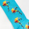 calcetines celeste diseno de barriletes marca tishas cl sico 143511 CELESTE 2