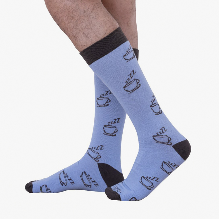 calcetines celeste estilo monday coffee marca tishas cl sico 163355 CELESTE 1