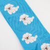 calcetines celeste estilo poodle marca tishas cl sico 141399 CELESTE 2