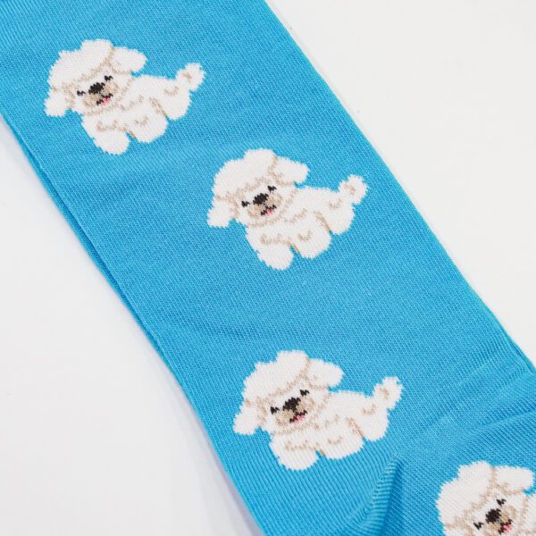 calcetines celeste estilo poodle marca tishas cl sico 141399 CELESTE 2
