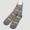 calcetines gris diseno shukos marca tishas cl sico 157652 GRIS 1