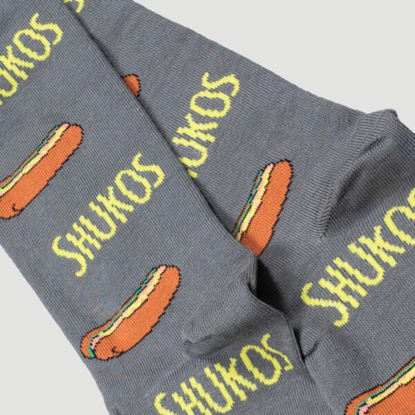 calcetines gris diseno shukos marca tishas cl sico 157652 GRIS 2