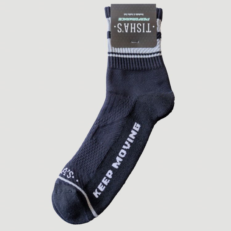 calcetines gris oxford estilo performance mid marca tishas cl sico 167244 GRIS OXF 1