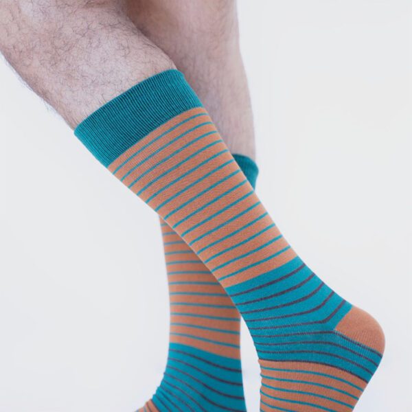 calcetines naranja diseno jade naranja marca tishas cl sico 150229 NARANJA 2