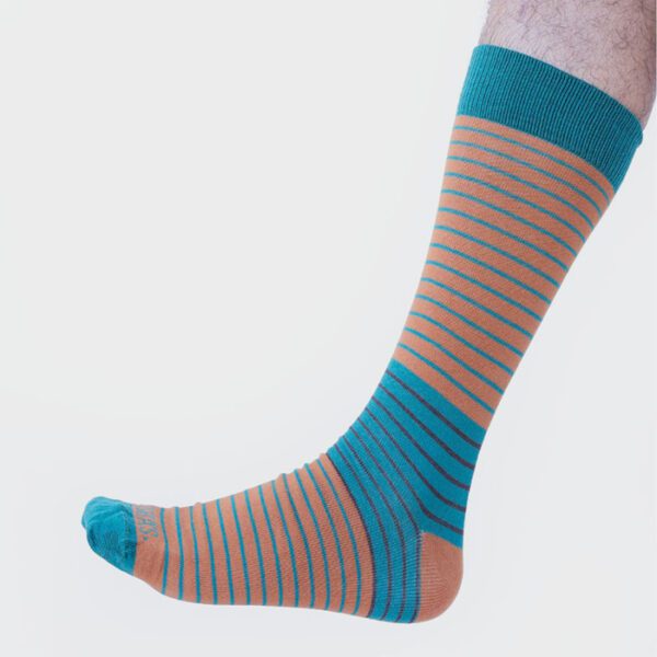 calcetines naranja diseno jade naranja marca tishas cl sico 150229 NARANJA 3