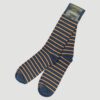 calcetines naranja diseno lineal marca tishas cl sico 146414 NARANJA 1