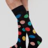 calcetines negro diseno classic color dots black marca tisha s cl sico 154642 NEGRO 2