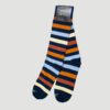 calcetines negro diseno de lineas marca tishas cl sico 144071 NEGRO 1