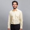 camisa amarilla estructura plana marca smart slim 152645 AMARILLO 1