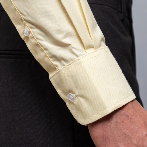camisa amarilla estructura plana marca smart slim 152645 AMARILLO 4