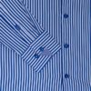 camisa azul diseno de lineas marca colletti cl sico 142006 AZUL 2
