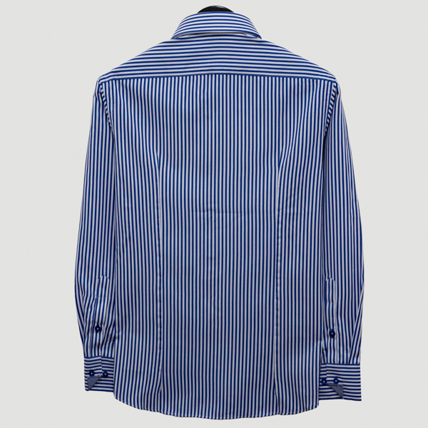 camisa azul diseno de lineas marca colletti cl sico 142006 AZUL 4
