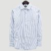 camisa azul diseno de lineas marca smart slim 141334 AZUL 1