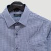 camisa azul estructura plana marca business casual cl sico 146305 AZUL 2