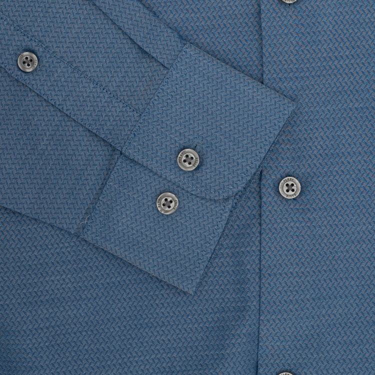 camisa azul estructura plana marca emporium cl sico 159922 AZUL 3