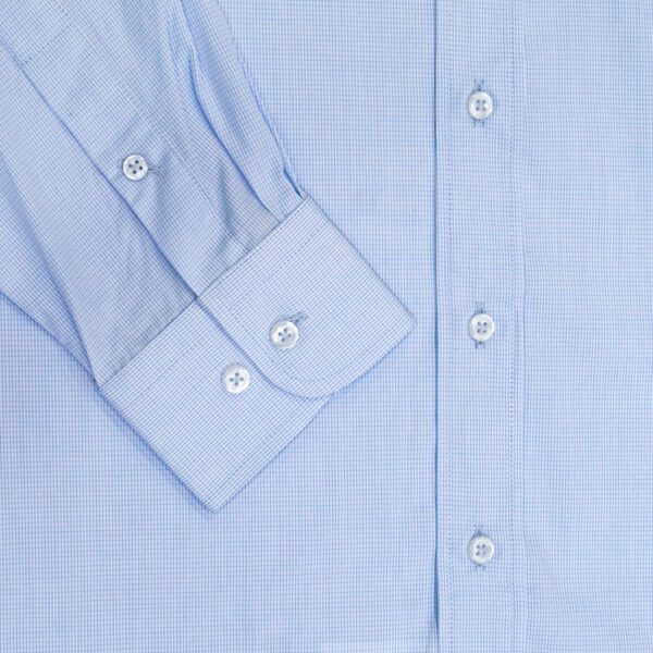 camisa azul estructura plana marca emporium slim 140976 AZUL 2