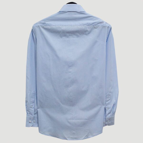 camisa azul estructura plana marca emporium slim 140976 AZUL 4