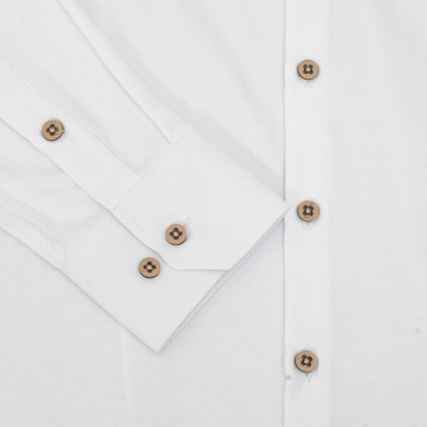 camisa blanca estructura labrada marca colletti cl sico 150984 280917 4