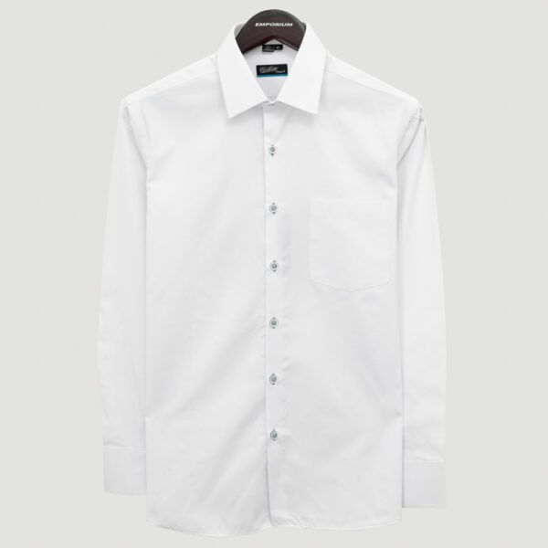 camisa blanca estructura labrada marca colletti cl sico 150993 280916 1