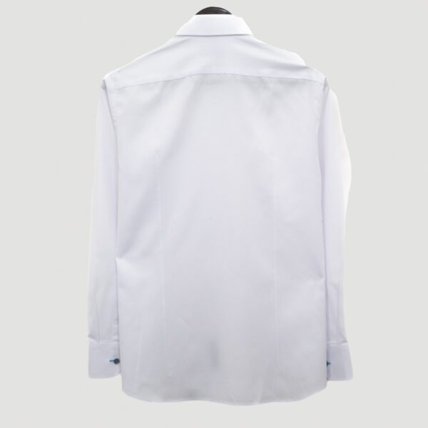 camisa blanca estructura labrada marca colletti cl sico 151109 306007 3