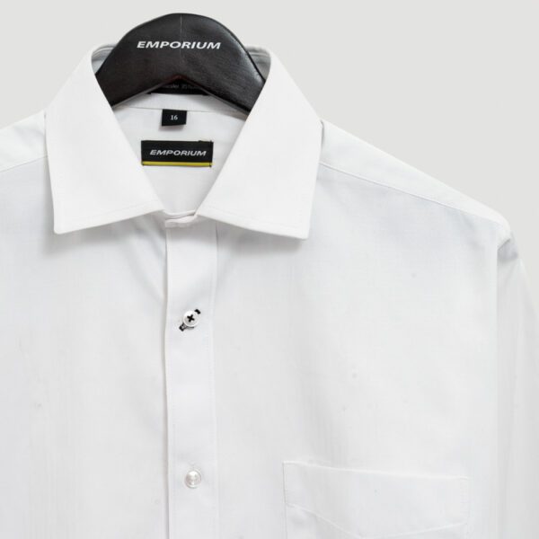 camisa blanca estructura labrada marca emporium slim 149203 253050 2