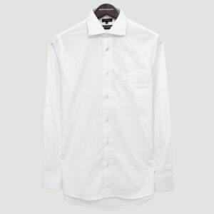 camisa blanca estructura plana marca emporium cl sico 150327 289229 1