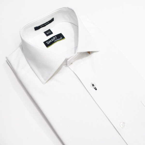 camisa blanca lisa marca smart slim 122236 292043 2