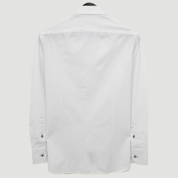 camisa blanco estructura labrada marca colletti cl sico 148755 261049 3